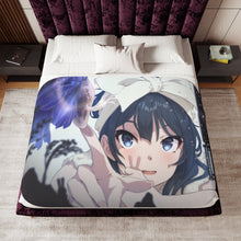Load image into Gallery viewer, Anime Rascal Does Not Dream of Bunny Girl Senpai Sherpa Blanket