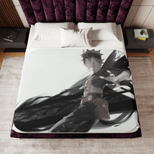 Load image into Gallery viewer, Anime Black Clover Sherpa Blanket