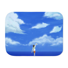 Load image into Gallery viewer, Anime Spirited Away Sherpa Blanket