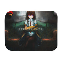 Load image into Gallery viewer, Makise Kurisu Sherpa Blanket
