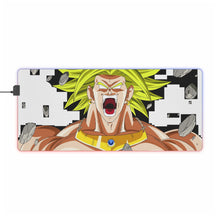 Load image into Gallery viewer, Broly RGB LED Mouse Pad (Desk Mat)