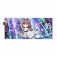 Load image into Gallery viewer, Miku Nakano RGB LED Mouse Pad (Desk Mat)