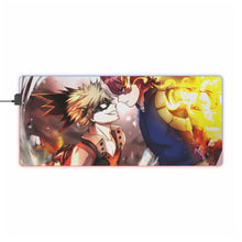 Load image into Gallery viewer, My Hero Academia Katsuki Bakugou RGB LED Mouse Pad (Desk Mat)