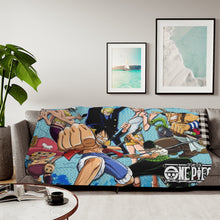 Load image into Gallery viewer, Anime One Piece Sherpa Blanket
