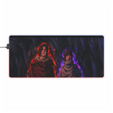 Load image into Gallery viewer, Sasuke & Itachi RGB LED Mouse Pad (Desk Mat)