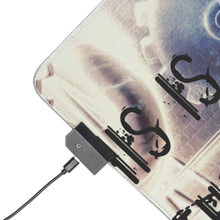 Load image into Gallery viewer, Makise Kurisu & Rintarou Okabe RGB LED Mouse Pad (Desk Mat)