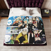 Load image into Gallery viewer, Soul Eater Sherpa Blanket