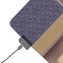 Load image into Gallery viewer, Is It Wrong to Try to Pick Up Girls in a Dungeon? RGB LED Mouse Pad (Desk Mat)