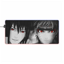 Load image into Gallery viewer, Sasuke & Naruto RGB LED Mouse Pad (Desk Mat)
