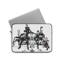 Load image into Gallery viewer, Psycho-Pass Akane Tsunemori, Nobuchika Ginoza, Shion Karanomori, Yayoi Kunizuka Laptop Sleeve