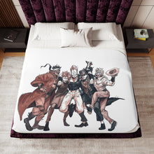 Load image into Gallery viewer, Stardust Crusaders Sherpa Blanket