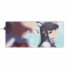 Load image into Gallery viewer, Komi Can't Communicate Komi Shouko RGB LED Mouse Pad (Desk Mat)