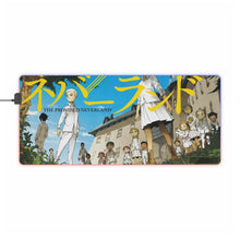 Load image into Gallery viewer, The Promised Neverland Ray, Norman, Emma, Phil, Gilda RGB LED Mouse Pad (Desk Mat)