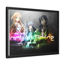 Load image into Gallery viewer, Sword Art Online Asuna Yuuki, Yui Canvas Framed Art Print