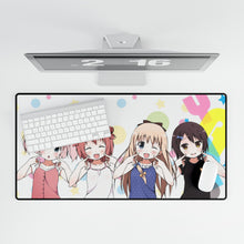 Load image into Gallery viewer, Yuru Yuri Mouse Pad (Desk Mat)