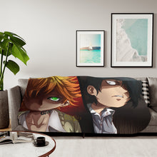 Load image into Gallery viewer, The Promised Neverland Ray, Emma Sherpa Blanket