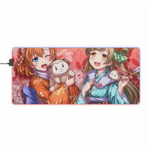 Load image into Gallery viewer, Love Live! Kotori Minami, Honoka Kousaka RGB LED Mouse Pad (Desk Mat)