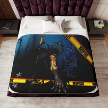 Load image into Gallery viewer, Black Stars own Path Sherpa Blanket