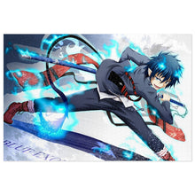 Load image into Gallery viewer, Anime Blue Exorcistr Jigsaw Puzzle