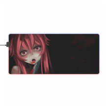 Load image into Gallery viewer, Mirai Nikki Yuno Gasai RGB LED Mouse Pad (Desk Mat)