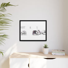 Load image into Gallery viewer, Anime Death Note Canvas Framed Art Print