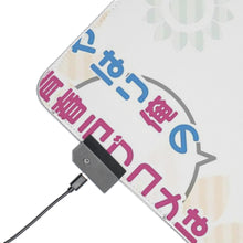 Load image into Gallery viewer, My Teen Romantic Comedy SNAFU Yui Yuigahama RGB LED Mouse Pad (Desk Mat)