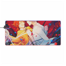 Load image into Gallery viewer, Langa Hasegawa & Reki Kyan RGB LED Mouse Pad (Desk Mat)
