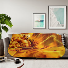 Load image into Gallery viewer, Anime Dragon Ball Z Sherpa Blanket