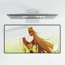 Load image into Gallery viewer, Anime Spice and Wolf Mouse Pad (Desk Mat)