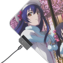 Load image into Gallery viewer, U's 2nd single- Snow Halation RGB LED Mouse Pad (Desk Mat)