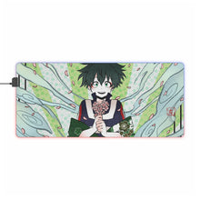 Load image into Gallery viewer, My Hero Academia Izuku Midoriya RGB LED Mouse Pad (Desk Mat)