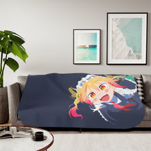 Load image into Gallery viewer, Tooru - Kobayashi-san chi no Maid Dragon Ver. 4 Sherpa Blanket