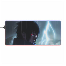 Load image into Gallery viewer, Sasuke Uchiha RGB LED Mouse Pad (Desk Mat)