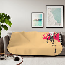 Load image into Gallery viewer, Lancer of red (Fate/Apocrypha) Minimalist Sherpa Blanket
