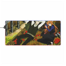 Load image into Gallery viewer, Spice And Wolf RGB LED Mouse Pad (Desk Mat)