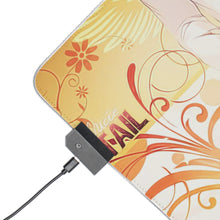 Load image into Gallery viewer, Fairy Tail Natsu Dragneel, Lucy Heartfilia RGB LED Mouse Pad (Desk Mat)