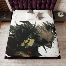 Load image into Gallery viewer, Anime Black Clover Sherpa Blanket