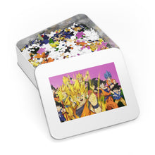 Load image into Gallery viewer, The many forms of Goku throughout the years Jigsaw Puzzle