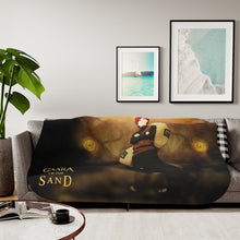 Load image into Gallery viewer, Gaara: Sand Spirit Sherpa Blanket