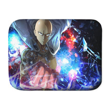 Load image into Gallery viewer, Anime One-Punch Man Sherpa Blanket