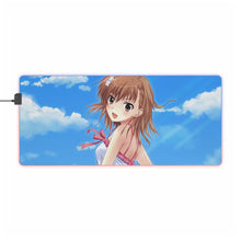 Load image into Gallery viewer, A Certain Magical Index RGB LED Mouse Pad (Desk Mat)