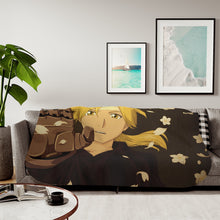 Load image into Gallery viewer, Edward Elric Sherpa Blanket