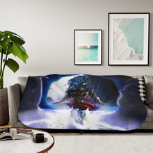Load image into Gallery viewer, The Legendary Super Saiyan Sherpa Blanket