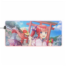Load image into Gallery viewer, Nino Nakano RGB LED Mouse Pad (Desk Mat)