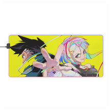 Load image into Gallery viewer, Cyberpunk Edgerunners Lucy and David RGB LED Mouse Pad (Desk Mat)