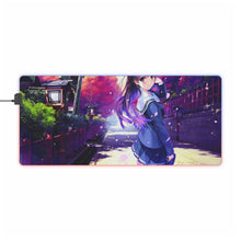 Load image into Gallery viewer, Saekano: How To Raise A Boring Girlfriend RGB LED Mouse Pad (Desk Mat)