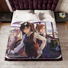 Load image into Gallery viewer, Anime Kantai Collection Sherpa Blanket