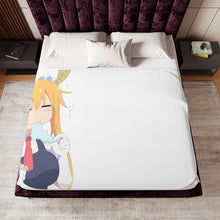 Load image into Gallery viewer, Miss Kobayashi's Dragon Maid Kobayashi San Chi No Maid Dragon, Tohru Sherpa Blanket