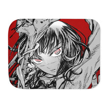 Load image into Gallery viewer, Anime Chainsaw Man Sherpa Blanket
