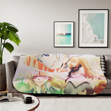 Load image into Gallery viewer, Anime Your Lie in April Sherpa Blanket